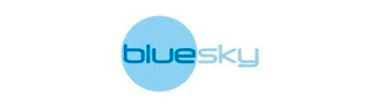 logo servicio tecnico bluesky ciudad real